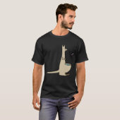 Herrn Kangurus Fischglas T-Shirt (Vorne ganz)