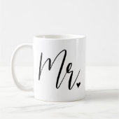 Herrn Mug, Geschenk-für er, seine und ihre Tasse, Kaffeetasse (Links)