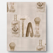 Herrrasieren Fotoplatte (Vorderseite)