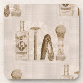 Herrrasieren Getränkeuntersetzer (Vorderseite)