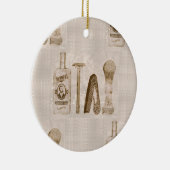 Herrrasieren Keramikornament (Rechts)