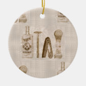 Herrrasieren Keramikornament (Vorne)