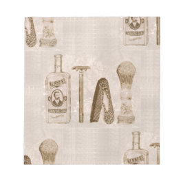 Herrrasieren Notizblock