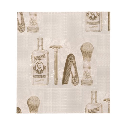 Herrrasieren Notizblock (Vorderseite)