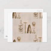 Herrrasieren Postkarte (Vorne/Hinten)