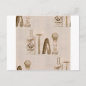 Herrrasieren Postkarte (Vorderseite)