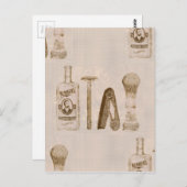 Herrrasieren Postkarte (Vorne/Hinten)