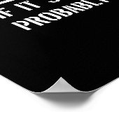 Herrschaft der Mathematik Poster (Ecke)