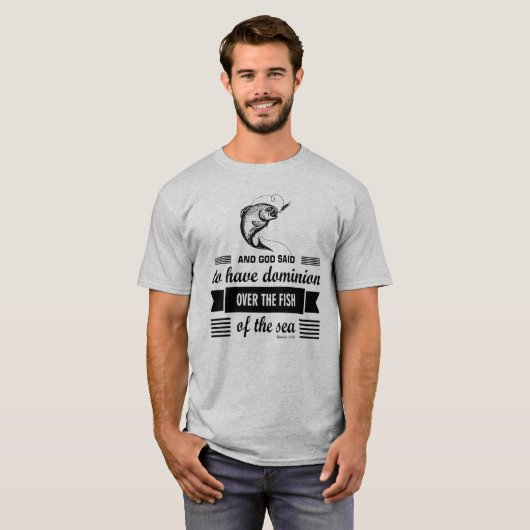 Herrschaft über den Fisch der Seefischerei T-Shirt (Vorne ganz)