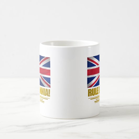 Herrsche Britannia! Kaffeetasse (Mittel)