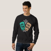 Herrschen Sie die Welt vom Kaffee Sweatshirt (Vorne ganz)