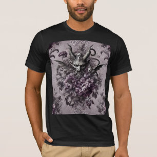 Herrscher der Untoten – Gotische Blütenpracht T-Shirt
