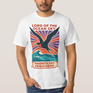 Herrscher des Ozeanhimmels – Prachtfregattvogel T-Shirt