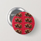 Herry Chocolate Marshmallow Fudge auf einer Platte Button (Vorne & Hinten)