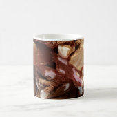 Herry Chocolate Marshmallow Fudge auf einer Platte Kaffeetasse (Mittel)
