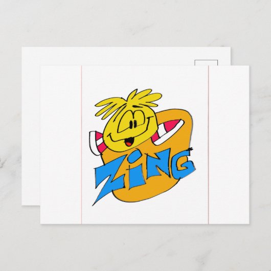 Herry Hopper Postcard Postkarte (Vorne/Hinten)