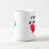 Hers Cup Liebe Kaffeetasse (Mittel)