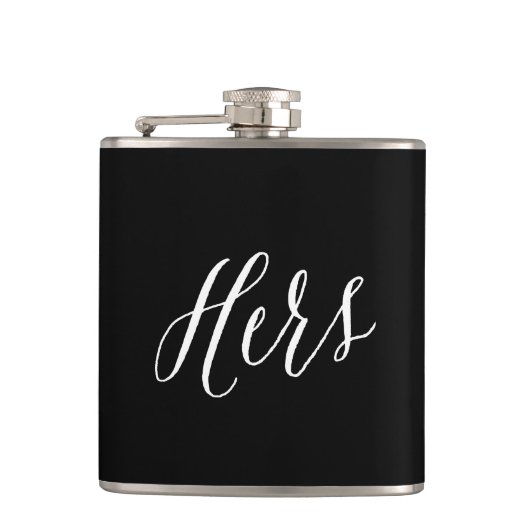 Hers | Flachmann zur Hochzeit (Vorderseite)