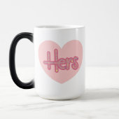 Hers Heart Mug Verwandlungstasse (Links)