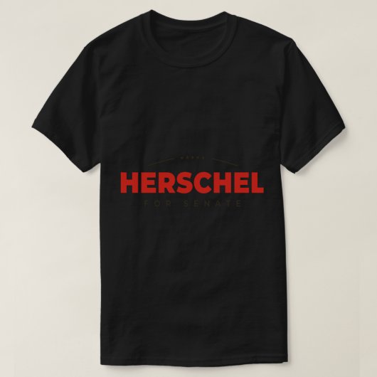 Herschel Walker für Senat T-Shirt (Design vorne)