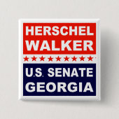 Herschel Walker US Senat Georgia 2022 Button (Vorderseite)