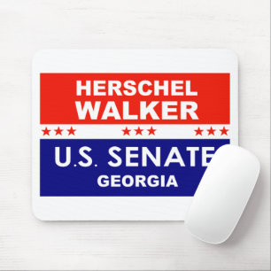 Herschel Walker US Senat Georgia 2022 Mousepad