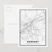 Hershey Karte (Vorne/Hinten)