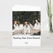 Hershey Kuss-Held Madi Waren Karte (Rückseite)