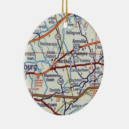 Hershey PA Keramik Ornament (Rechts)