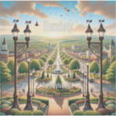 Hershey Pennsylvania 3 Inch Vinyl Sticker (Vorderseite)