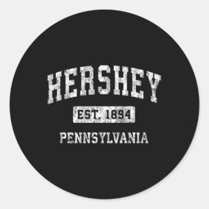 Hershey Pennsylvania Pa etablierte Sportarten Runder Aufkleber