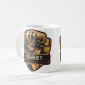 Hershey, Pennsylvania | VINTAG Kaffeetasse (Vorderseite Links)