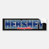 Hershey Stoßdämpfer Autoaufkleber (Vorne)
