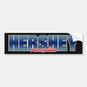 Hershey Stoßdämpfer Autoaufkleber