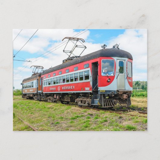 Hershey Train, Kuba Postkarte (Vorderseite)