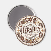 Hershey USA Magnet (Vorderseite/Rückseite)