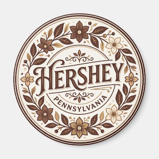 Hershey USA Magnet (Vorne)