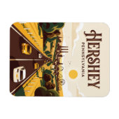 Hershey USA Magnet (Horizontal)