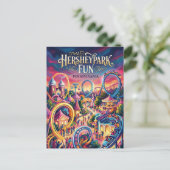 Hersheypark Pennsylvania Postkarte (Stehend Vorderseite)