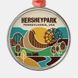 Hersheypark USA Ornament Aus Metall