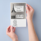 Hersheys großer Bar Wrapper Black Eiffel Tower Flyer (Handgriff)