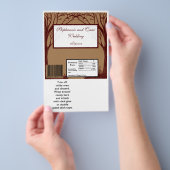 Hershey's großer Bar Wrapper-Herbstbaum Flyer (Handgriff)