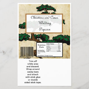 Hershey's Großtafel-Verpackung Geisha Flyer