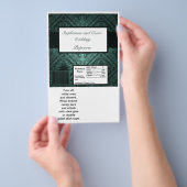 Hershey's Large Bar Wrapper Aquamarine Verzierte D Flyer (Handgriff)