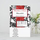 Hershey's Large Bar Wrapper Black Blüh Red Str. (Stehend Vorderseite)
