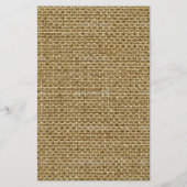 Hershey's Large Bar Wrapper Burlap Lace Blume Flyer (Hinten)