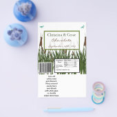 Hershey's Large Bar Wrapper Cattail/Dragonfly in C Flyer (Einzeln)