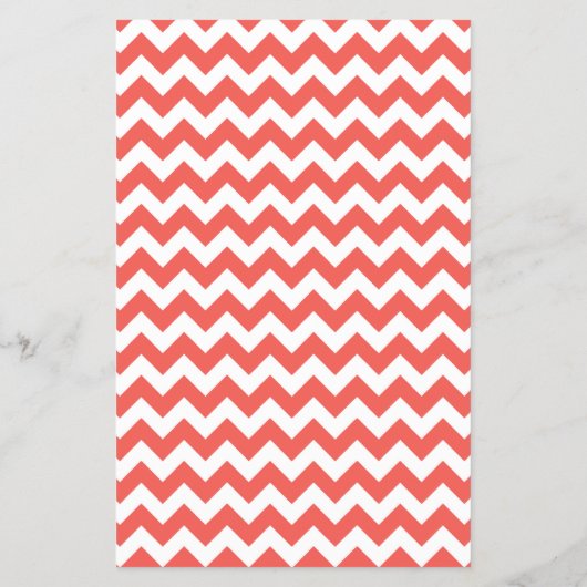 Hershey's Large Bar Wrapper Coral Navy Blue Chevro Flyer (Hinten)