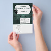 Hershey's Large Bar Wrapper Damask Aquamariner Cou Flyer (Handgriff)
