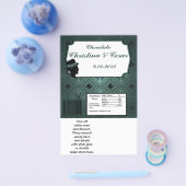 Hershey's Large Bar Wrapper Damask Aquamariner Cou Flyer (Einzeln)